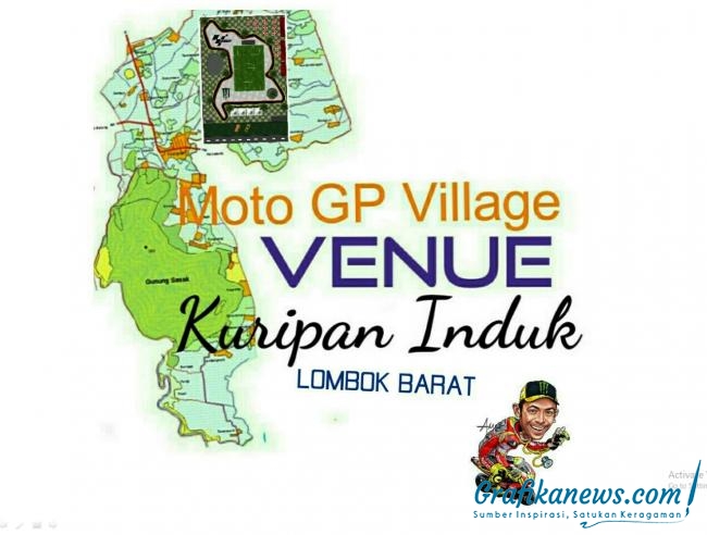 Desa Kuripan Akan Jadi  Kampung MotoGP