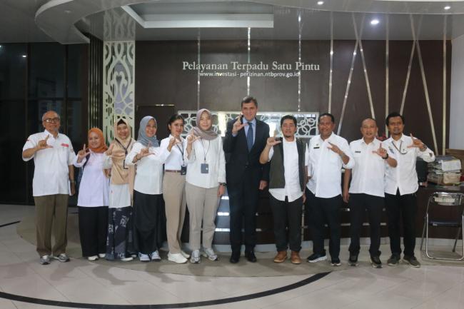 Bidik Investor Bulgaria, Pemprov NTB Tawarkan Potensi Tuna hingga Wisata Halal