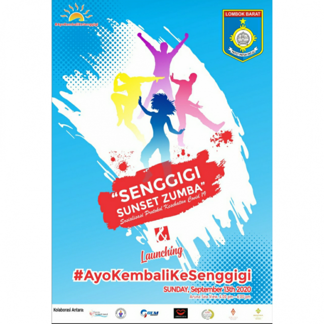 Launching #AyoKembaliKeSenggigi, Dinas Pariwisata Akan Menggelar “SENGGIGI SUNSET ZUMBAâ€