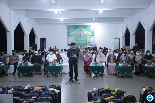 Sambut Kepulangan Jamaah Haji Kabupaten Asahan 