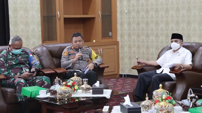 Rapat Evaluasi Penanganan Covid-19, Kapolresta Ungkap Masih Banyak Pelanggaran Protokol Kesehatan