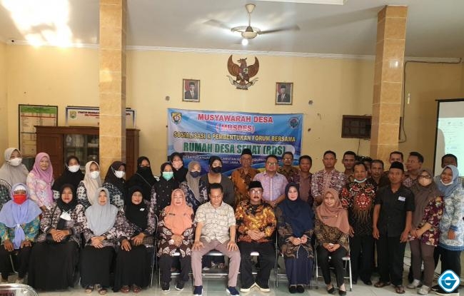 Pemdes Pucangrejo Gemuh Gelar Musyawarah Desa Pembentukan Rumah Desa Sehat