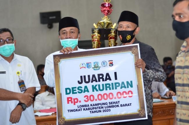 5 Desa Akan Wakili Lombok Barat dalam Lomba Kampung Sehat Tingkat Provinsi