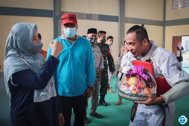 Wagub NTB Beri Motivasi Kepada Sejumlah Atlet Jelang PON XX Papua 2021