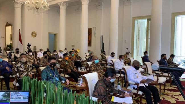 NTB Terbaik Kedua Penyerapan dan Realisasi APBD, Jokowi: NTB Patut Jadi Rujukan Tata Kelola Keuangan