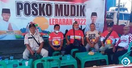 Posko Mudik Gerindra DPC Kendal, Bantu Pemudik Dan Masyarakat Pengguna Jalan