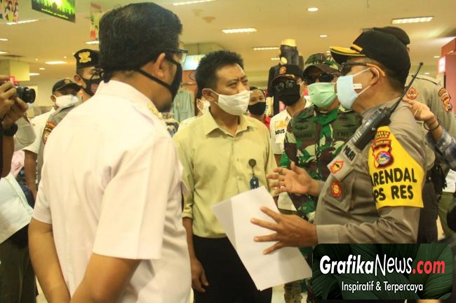 Penutupan Mall dan Pusat Pertokoan di Kota Mataram