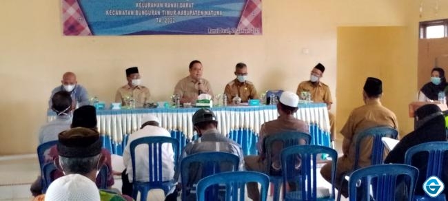Tiga Unsur Pimpinan DPRD Natuna Hadiri Musrenbang Ranai Darat