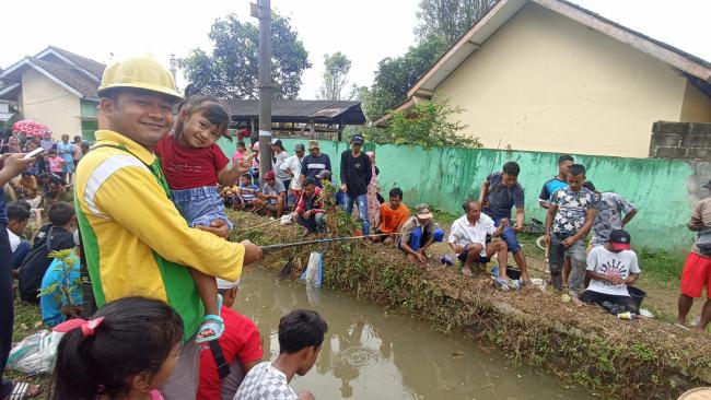 Peringati Hari Pancasila, Pemdes Purbo Batang Gelar Lomba Mancing