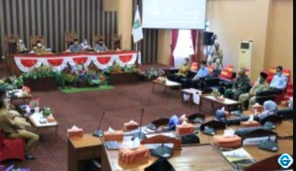 Rapat Paripurna DPRD Tanbu: Penyampaian RPJMD Tahun 2021-2026