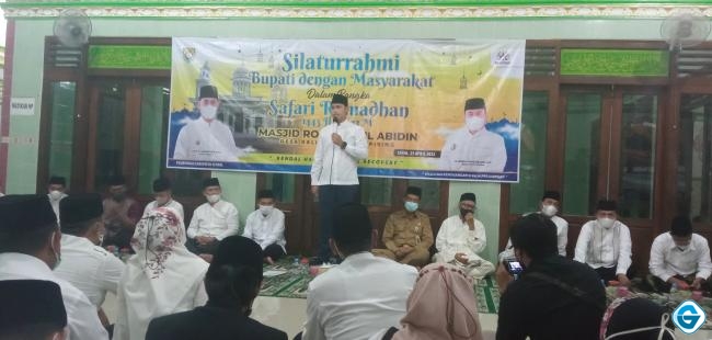Safari Ramadhan Di Cepiring, Bupati Kendal Tekankan Pentingnya Sinergitas Dan Kemajuan SDM Masyarakat