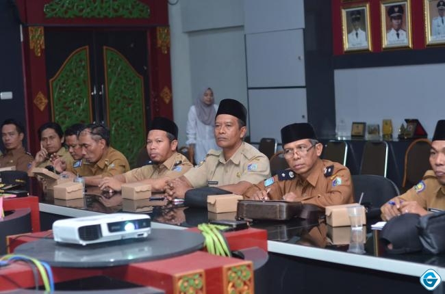 Puluhan Kades Terpilih di Lombok Barat Dibekali Pelatihan Awal Masa Jabatan oleh Dinas PMD