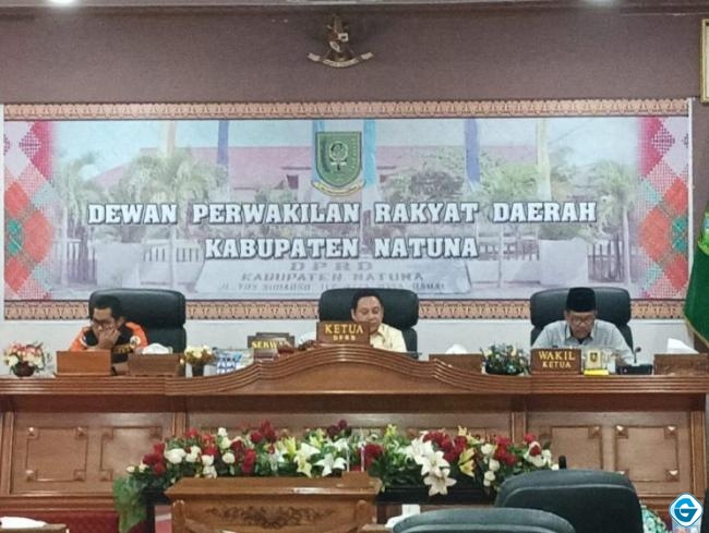 DPRD Natuna Setujui Rencana Pembentukan Provinsi Khusus Kepulauan Natuna Anambas