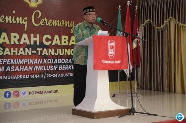 Sekretaris Daerah Kabupaten Asahan Hadiri Muscab XIV PC IMM Asahan-Tanjung Balai