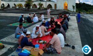 Bupati Natuna Himbau PNS Makmurkan Mesjid Agung Natuna