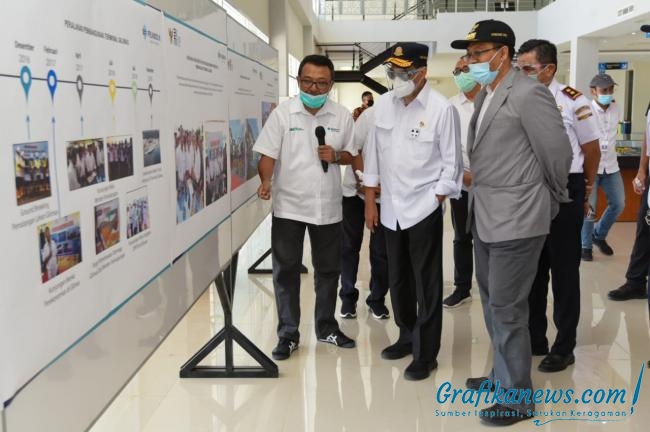 Menhub Bersama Gubernur NTB Inspeksi Pelabuhan Gili Mas