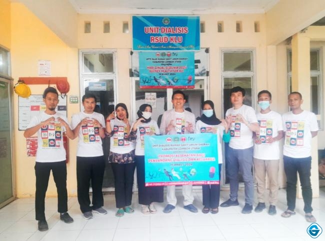 Peringati Hari Ginjal Sedunia, RSUD Lombok Utara Gelar Promkes