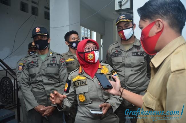 Hari Pertama Penegakkan Disiplin Masker, Puluhan Warga Terjaring Razia
