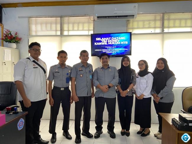 Kanwil Kemenkum NTB Perkuat Pengawasan Bantuan Hukum Melalui Monev di Sumbawa