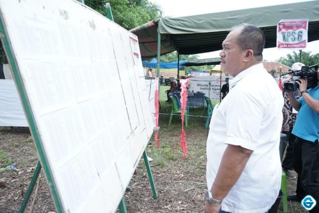 Wakil Bupati Asahan Lakukan Monitoring Pilkades