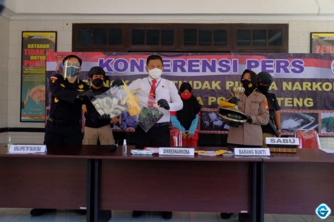 Nekat Selundupkan Sabu, Penjual Ikan Asal Jawa Timur Ditangkap Ditresnarkoba Polda Jateng.