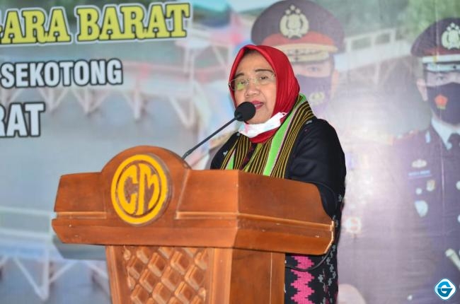 Hj. Sumiatun:  Lima Desa Perwakilan Lombok Barat Pantas Menjadi Juara