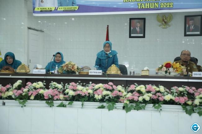 John Hardi Nasution Buka Rakornis PKK Bulan Oktober 2022