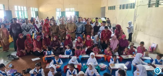 Wabup Asahan Hadiri Lomba di PKG Guru KB/TK Kecamatan Pulau Rakyat