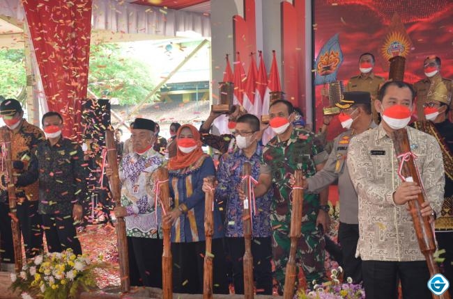 Desa Banyubiru, Kabupaten Semarang Launching Desa Anti Korupsi TA. 2022