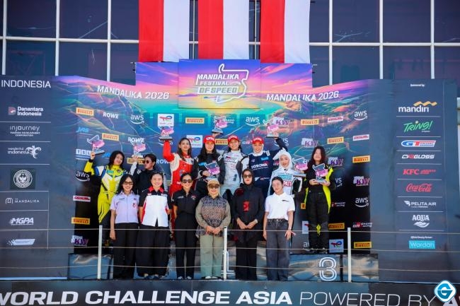 Alinka Hardianti Juara Krida Agya Kartini Race, Dominasi Women in Motorsport di Mandalika