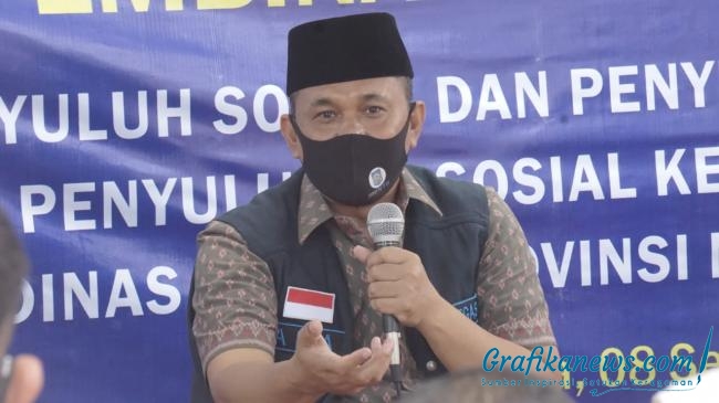 Kuatkan Koordinasi dan Komunikasi, Kadis Sosial NTB Bina Pensosmas Lombok Barat