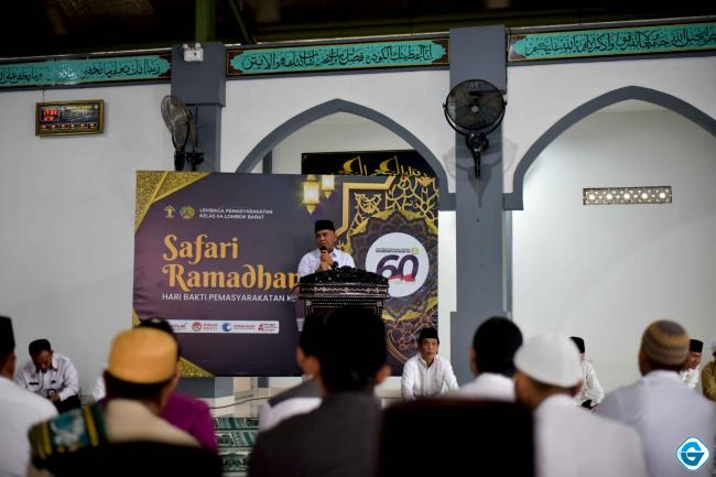 Eratkan Tali Silaturahmi, Kemenkumham NTB Safari Ramadan di Lapas Lombok Barat