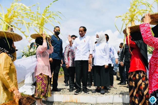 Presiden Jokowi; Jangan Ada Tanah Telantar, Tanami Tanaman Pangan