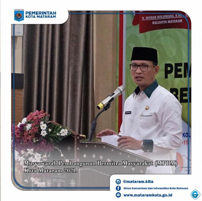Buka MPBM Tahun 2022, Ini yang Disampaikan Walikota Mataram