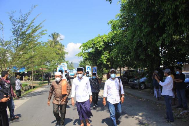 Mendaftar Dihari Pertama, ASMAWI Optimis Menangkan Pilkades Kuripan Utara