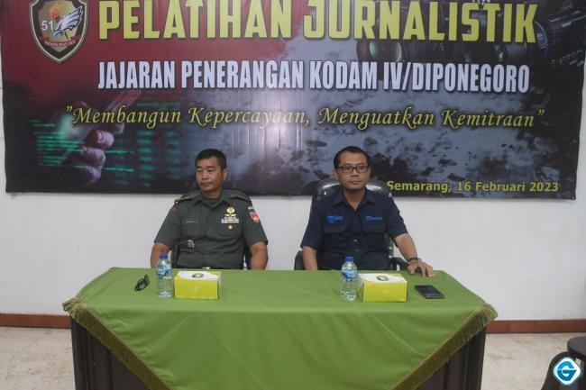 Kapendam IV/Diponegoro : Insan Penerangan Adalah Ujung Tombak TNI AD