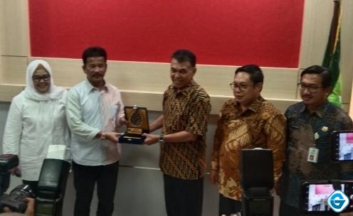 Ketua DPRD Natuna Saksikan Penandatanganan MoU Bidang Kesehatan Natuna Bersama Wako Batam