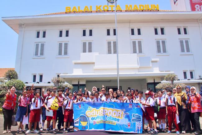 Gandeng Pemkot Madiun, KAI Daop 7 Gelar Eduspoor
