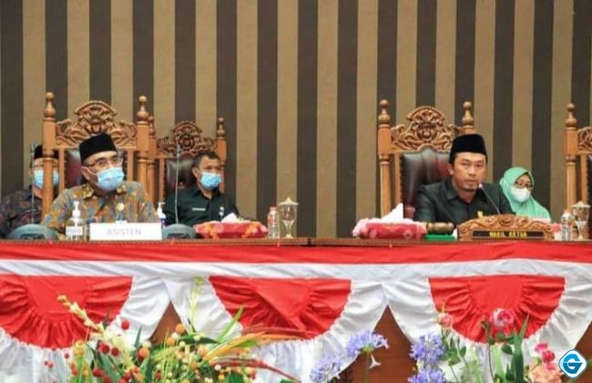 Said Ismail Kholil Alaydrus Pimpin Rapat Paripurna Penyampaian 4 Reperda Inisiatif DPRD Tanbu