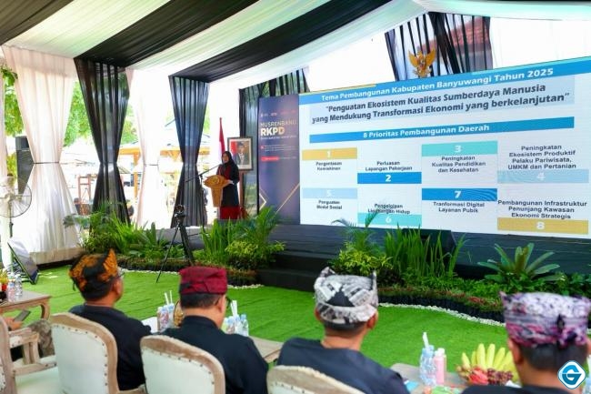 Peningkatan SDM Dan Ekonomi Menjadi Tekanan Bupati Saat Musrenbang RKPD