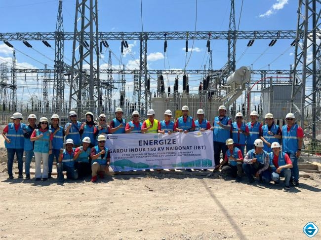 PLN UIP Nusra Sukses Energize GI 150 kV Naibonat, Perkuat Keandalan Sistem Kelistrikan Pulau Timor