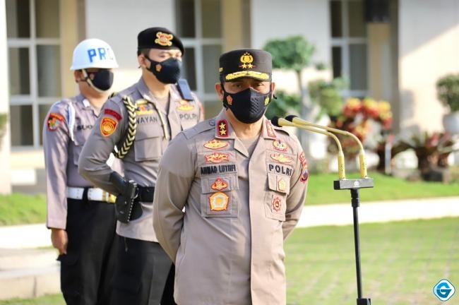 Kapolda Jateng: Warga Jateng Tetap Ikuti Aturan Pemerintah Dengan Menggunakan masker, 5M dan 3T