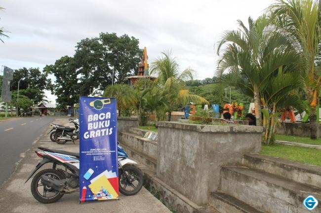 Kampoeng Literasi, Ajak Masyarakat KLU Tingkatkan Minat Membaca 