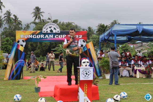 Buka Turnamen Bunguran Cup, Wan Siswandi : Jaga Silaturahmi dan Sportifas