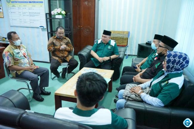 Asisten Perekonomian dan Pembangunan Terima Audiensi DPC PKB Kabupaten Asahan