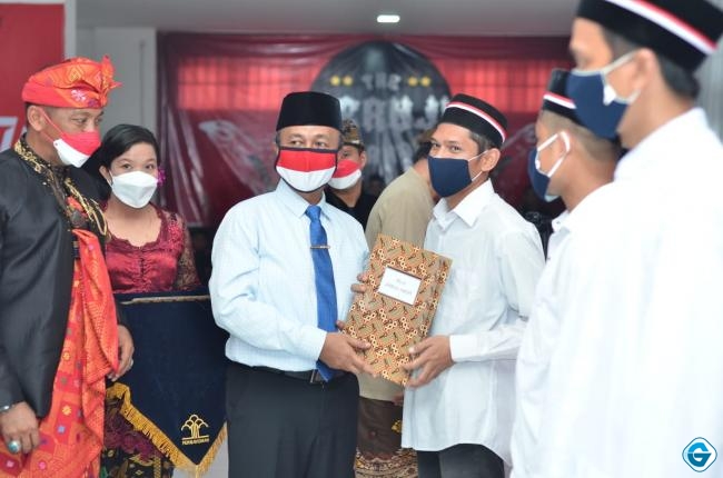 Bupati Fauzan Serahkan SK Secara Simbolis Remisi Umum 604 Warga Binaan di Hari Kemerdekaan
