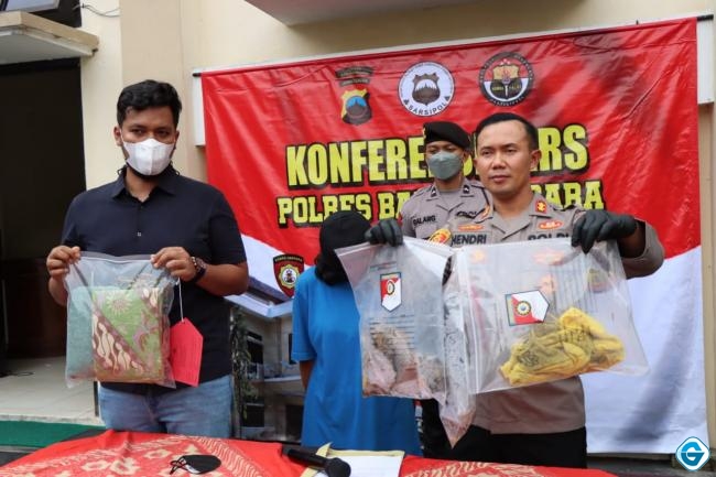 Polres Banjarnegara Ungkap Kasus Janda Muda Buang Bayi Hasil Hubungan Gelap