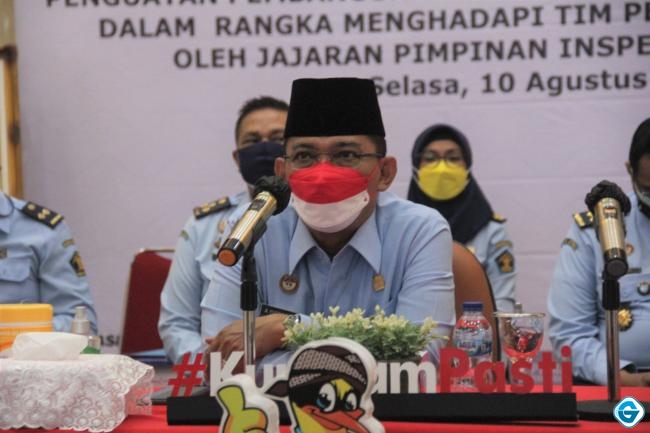 Bersiap Hadapi Tim Penilai Nasional, Satker Kemenkumham Jawa Tengah Diminta Segera Berbenah.