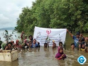 PT Maming Enam Sembilan Sebar Penanaman Bibit Mangrove ke Sejumlah Daerah di Kalsel, Samsu : di Mata Kami, Bapak Mardani Adalah Sosok Malaikat