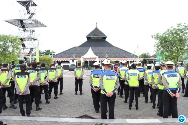 Malam Takbiran Di Demak, 500 Aparat Gabungan Disiagakan